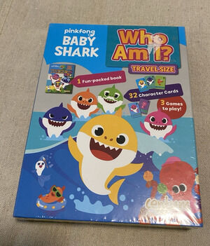 New Pinkfong Baby Shark Who Am I? Travel Size Game | Learning Educational Games